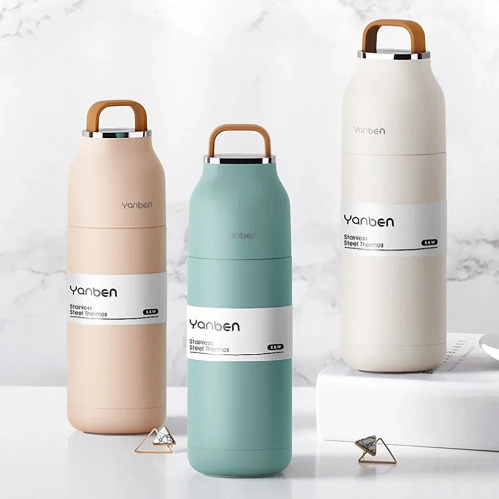 Portable Insulated Leak Proof Stainless Steel Water Bottle - Luxicro