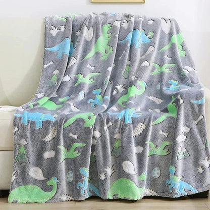 Cozy Night Blanket with Cute Star Pattern