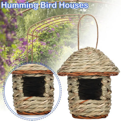 Cozy Natural Garden Bird House