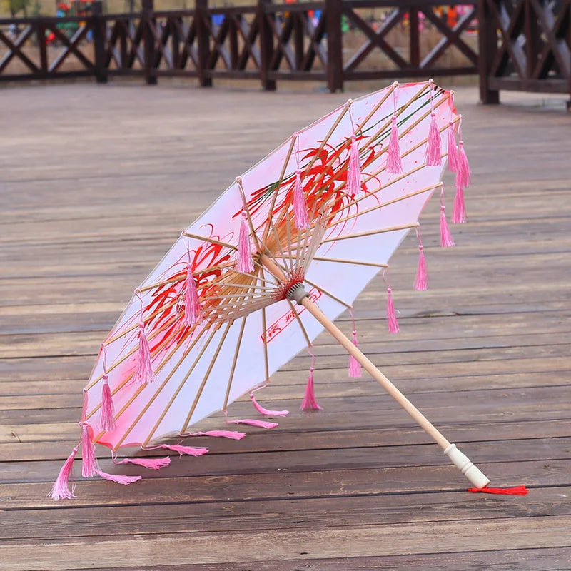 Sustainable Bamboo Wooden Handled Umbrella