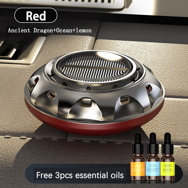 Natural Car Air Freshener Unique UFO Design