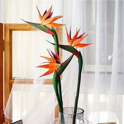 Artificial Bird of Paradise Flower Arrangement 3 Piece Set