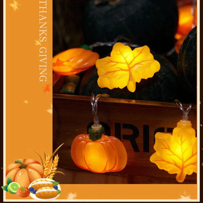 Cozy Fall LED Fairy String Lights Warm Glow