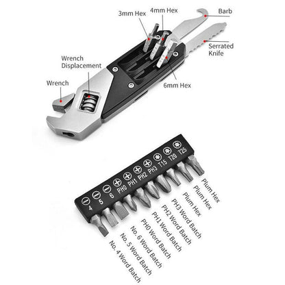 Premium Heavy Duty Folding Wrench Tool Set