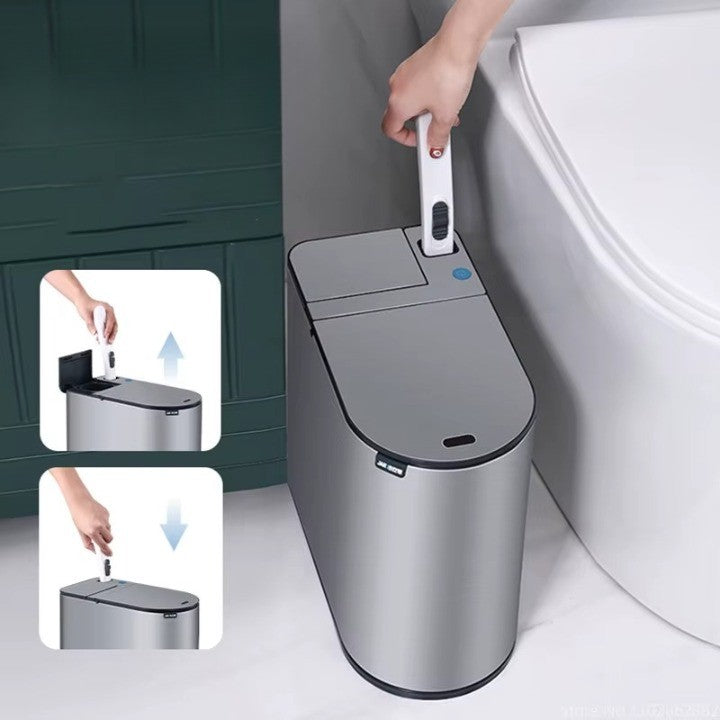 Convenient Toilet Brush Storage Container - Luxicro