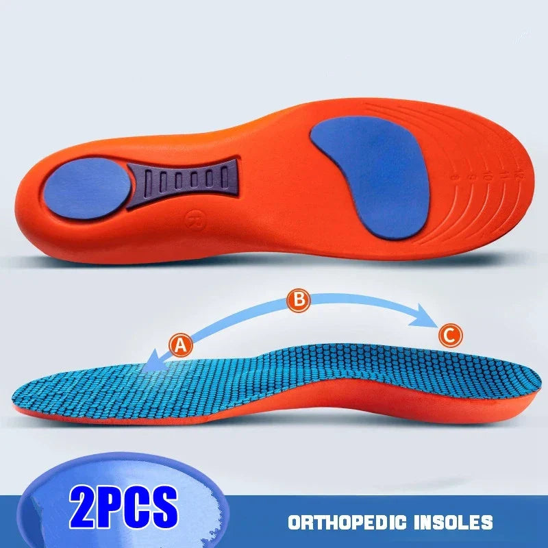 Comfortable Shoe Insoles with Arch Support and Cushioning
