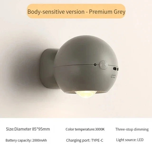 Slim Rotating Magnetic Wall Lamp - Luxicro