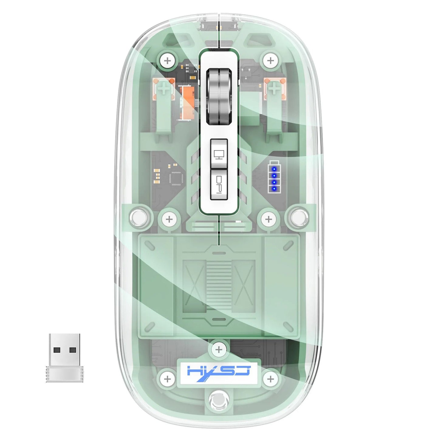 Compact Cordless USB Computer Mouse