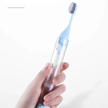 Compact Travel Toothbrush Holder Set