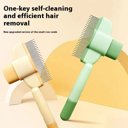 Pet Grooming Easy Clean Flea Comb Brush