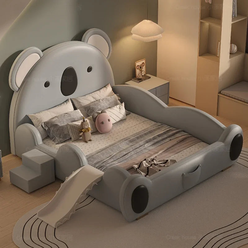 Cozy Cute Childrens Bedroom Bed - Luxicro
