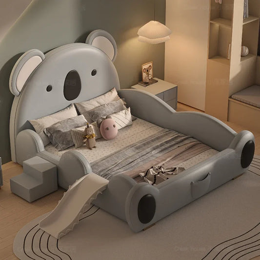 Cozy Cute Childrens Bedroom Bed - Luxicro