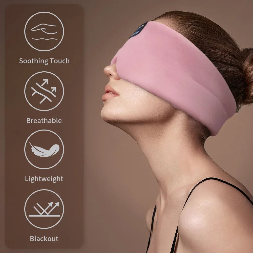 Comfortable Sleep Mask Headphones Set