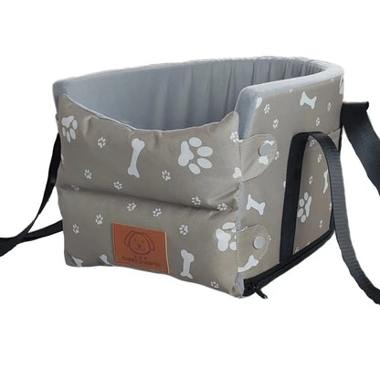 Comfy Pet Car Booster Seat Portable Travel Bed