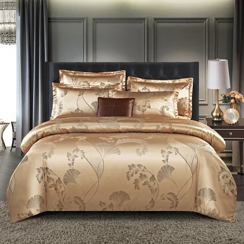Luxurious Navy Blue Comforter Set