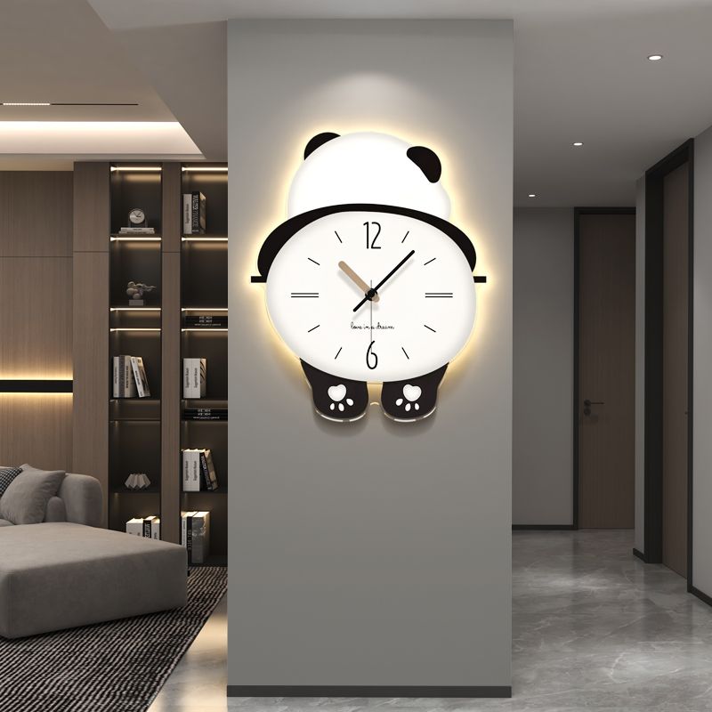 Adorable Bear Wooden Wall Clock - Luxicro