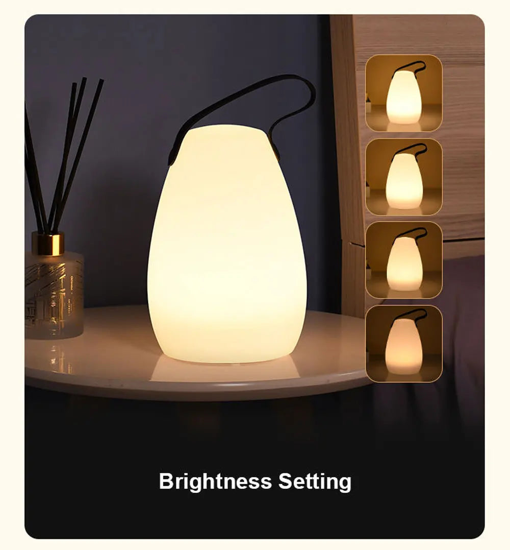 Compact Solar Powered Garden Lamp
