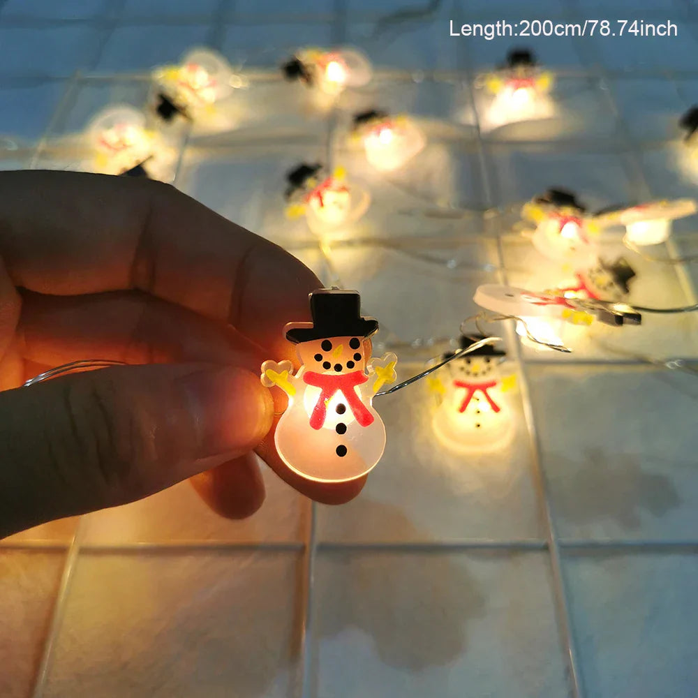 Colorful Christmas Fairy String Lights - Luxicro