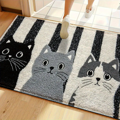 Vibrant Pet Friendly Floor Mat with Grip Backing