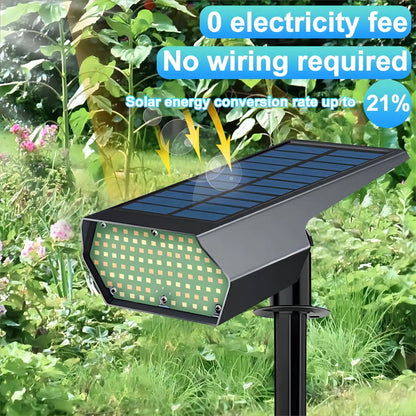 Bright Outdoor Solar Garden Light 92LED Waterproof