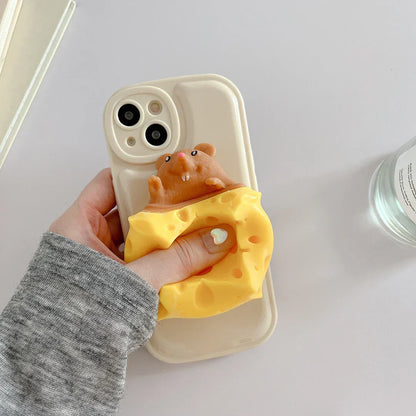 Colorful Cheese Design Phone Case