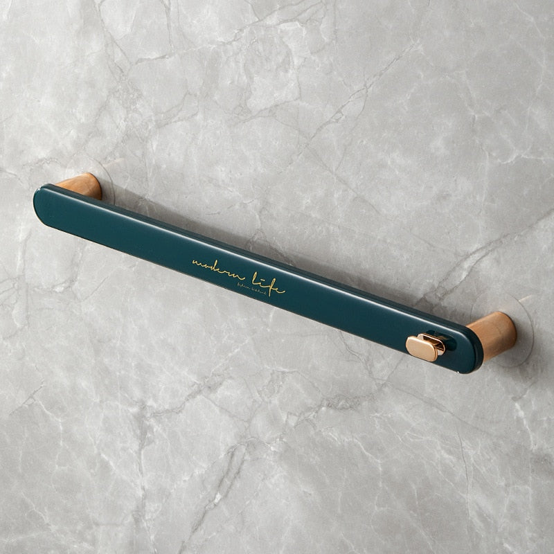 Wall Mounted Compact Bathroom Towel Holder
