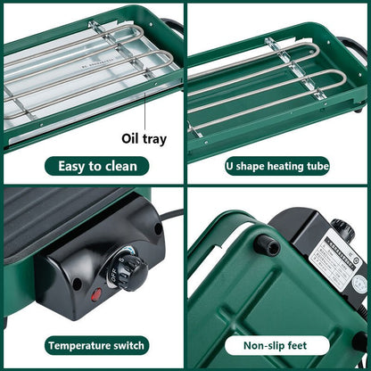 Portable Indoor Smokeless BBQ Grill