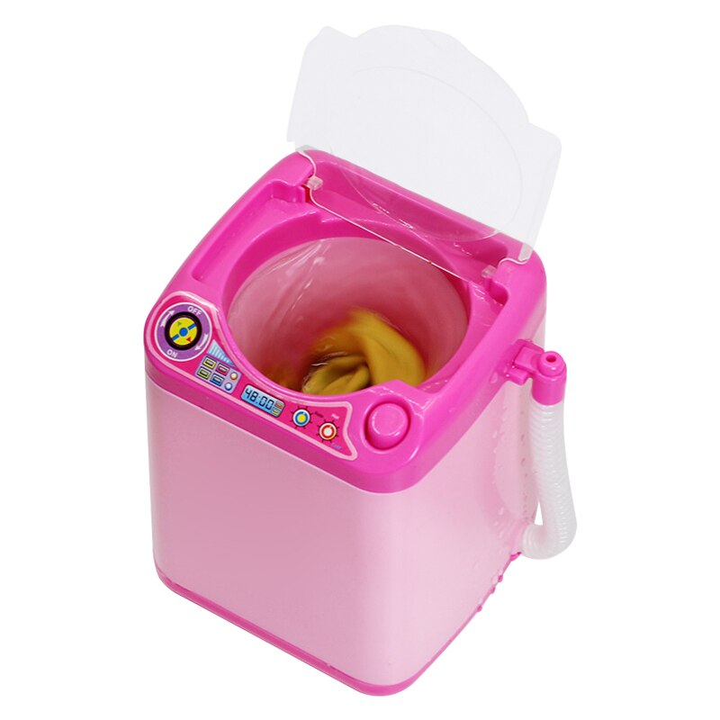 Compact Travel Makeup Brush Cleaning Tool