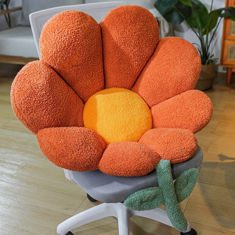 Bright Flower Soft Seat Cushion