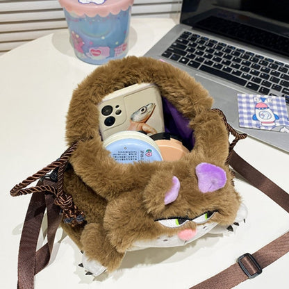 Cute Kitten Soft Shoulder Purse