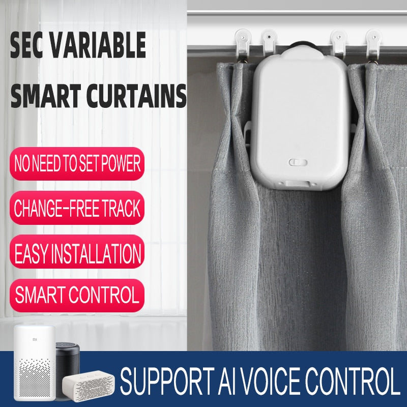Automatic Motorized Curtain Remote Opener