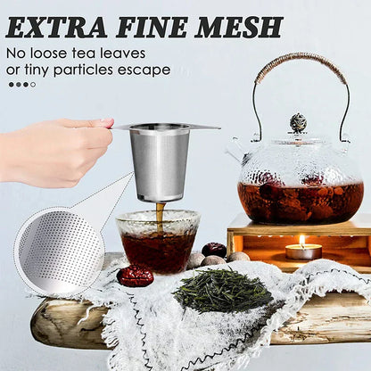 Fine Mesh Tea Strainer Stainless Steel Infuser