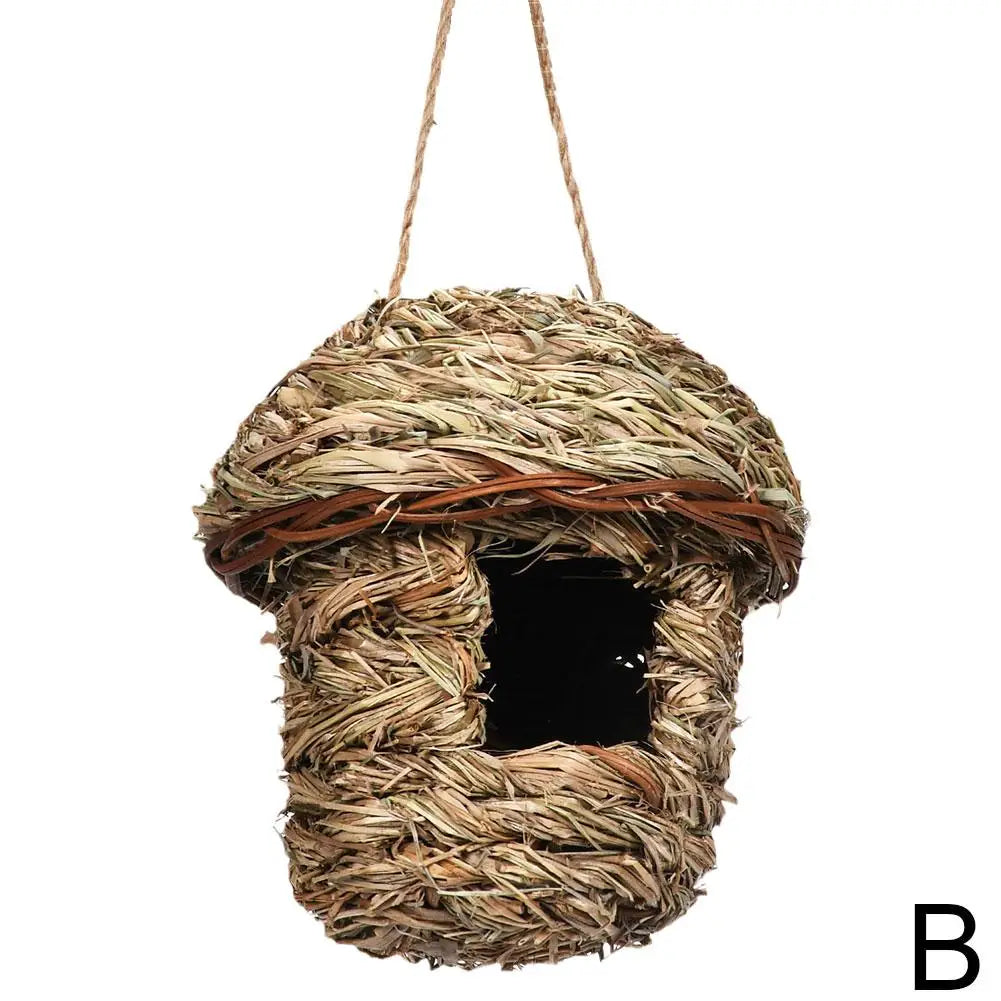 Cozy Natural Garden Bird House