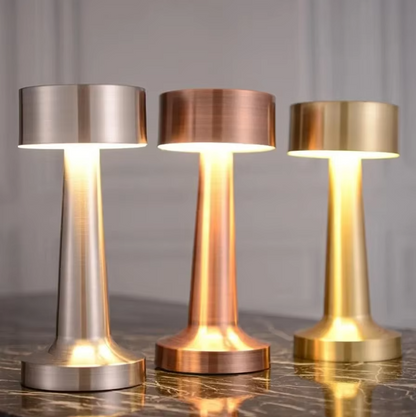 Stylish Touch Table Lamp with LED Night Light