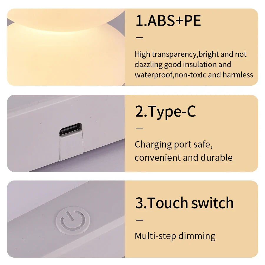 Bright Adjustable Table Lamp with USB Port
