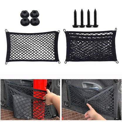 Flexible Car Storage Net Pocket Organizer