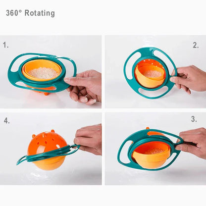 Spill Proof Baby Food Bowl