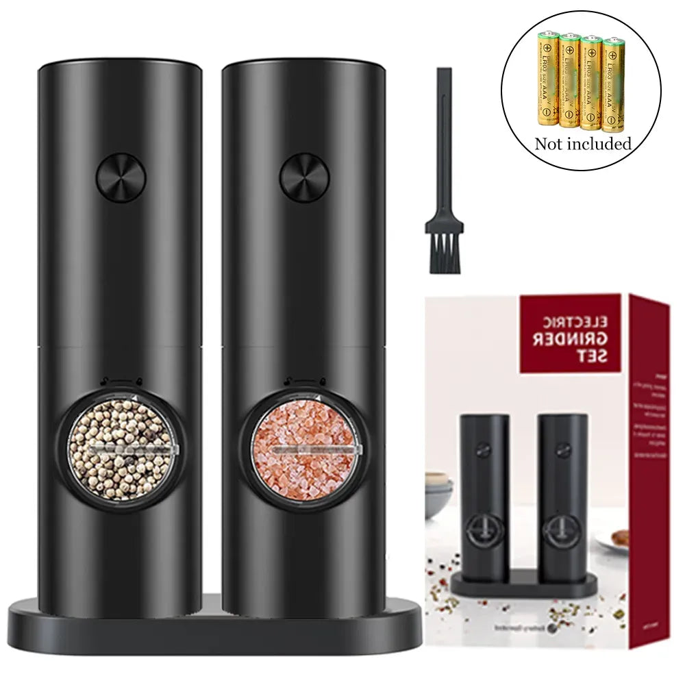 Automatic Salt and Pepper Mill Set - Luxicro