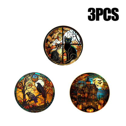 Spooky Halloween Window Clings Stickers