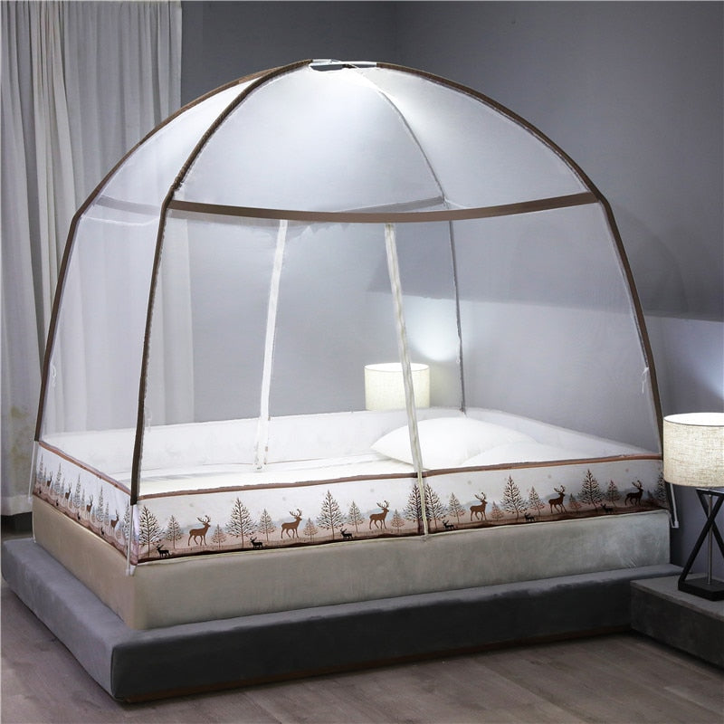 Collapsible Mosquito Net Bed Canopy
