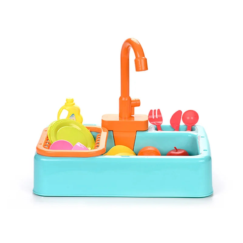 Colorful Kids Play Kitchen Water Table