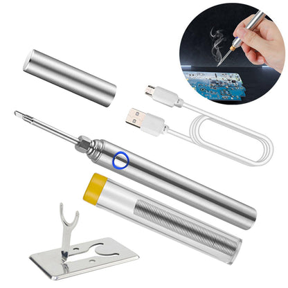 Portable Mini USB Soldering Iron Set