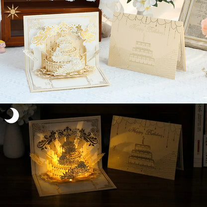 Bright Pop Up Happy Birthday Card