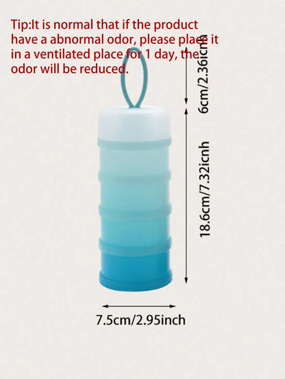 Baby Food Dispenser - Compact Snack Box & Storage