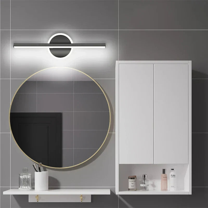 Modern Black Gold Adjustable LED Wall Light - Luxicro
