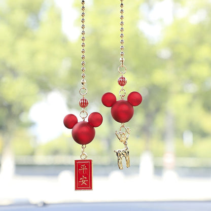 Fun Cute Deer Rearview Mirror Charm
