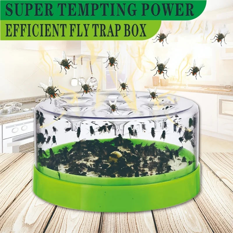 Safe Odorless Fly Trap with 7 Entry Points - Luxicro