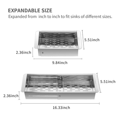Compact Kitchen Stainless Steel Vegetable Colander Basket