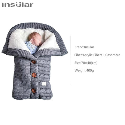 Soft Baby Throw Blanket for Warmth