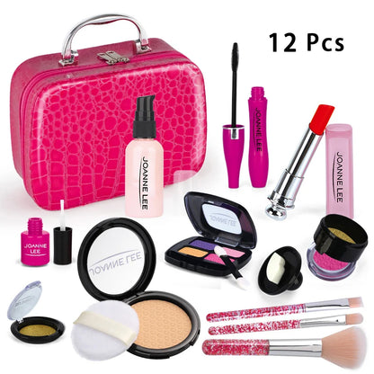Fun Girls Makeup Kit With Lip Gloss Nail Polish